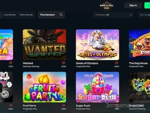 3rr Game Screenshot - Featured Slots